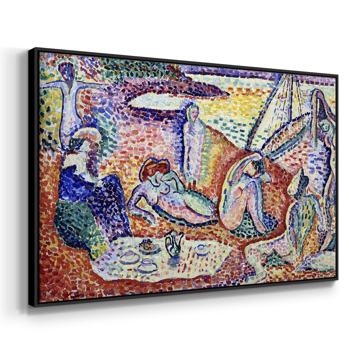 Luxe, Calme et Volupté, 1904 - Floater Framed Canvas Print