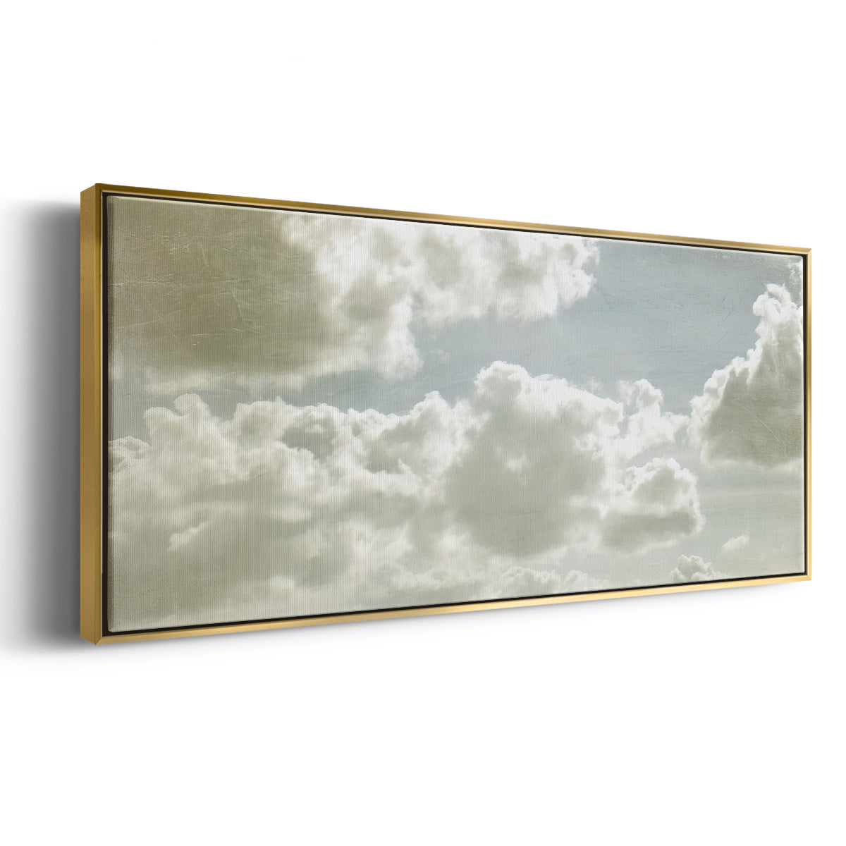 Sky Scrapers IV - Floater Framed Canvas Print