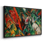 In the Rain, 1912 - Floater Framed Canvas Print