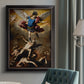 The Fall of the Rebel Angels - Ornate Framed Canvas Print