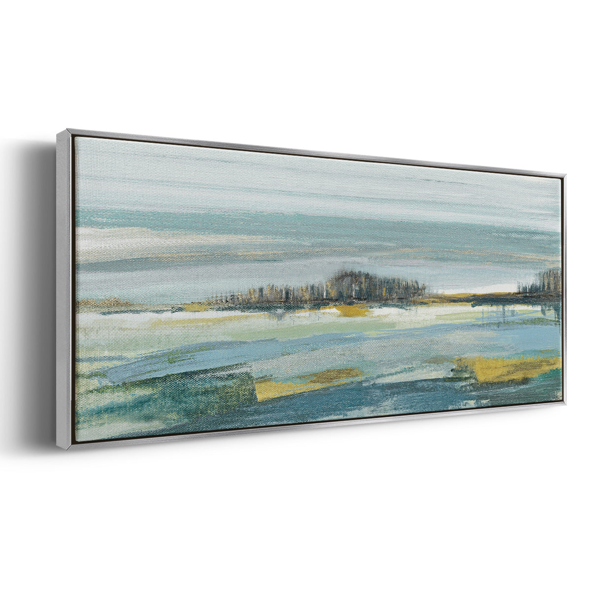 Lewbeach Vista - Floater Framed Canvas Print