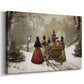 Eve of Candlelit Skies - Canvas Art Print