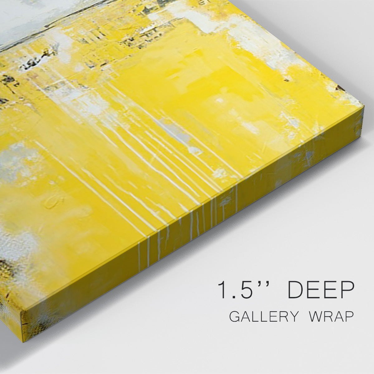 Yellow Bound Premium Gallery Wrapped Canvas - Ready to Hang