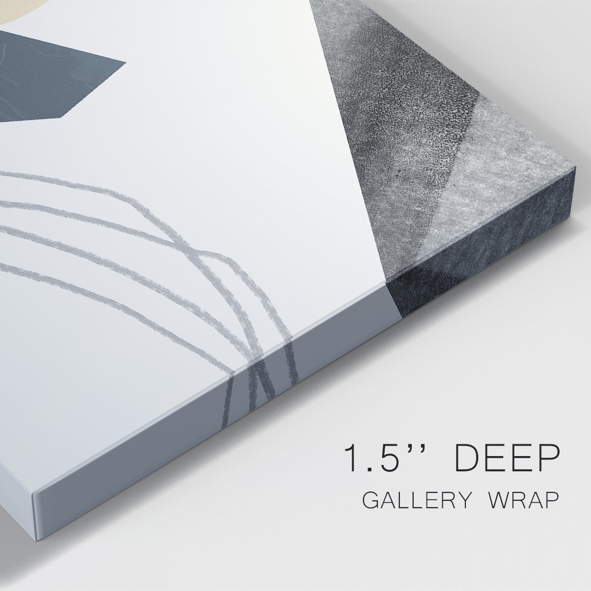 Diamond Slate IV Premium Gallery Wrapped Canvas - Ready to Hang