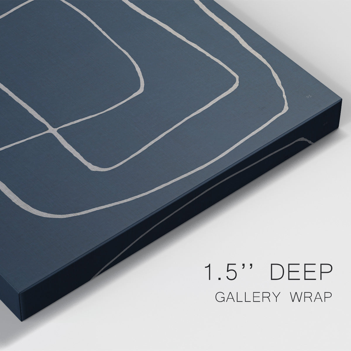 Shapes and Night Sky II - Canvas Art Print