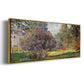 The Park - Floater Framed Canvas Print