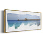 Virginia Beach Pier - Floater Framed Canvas Print