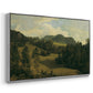 Landscape near Miesenbach, c. 1830 - Floater Framed Canvas Print