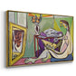 The Muse, 1935 - Floater Framed Canvas Print
