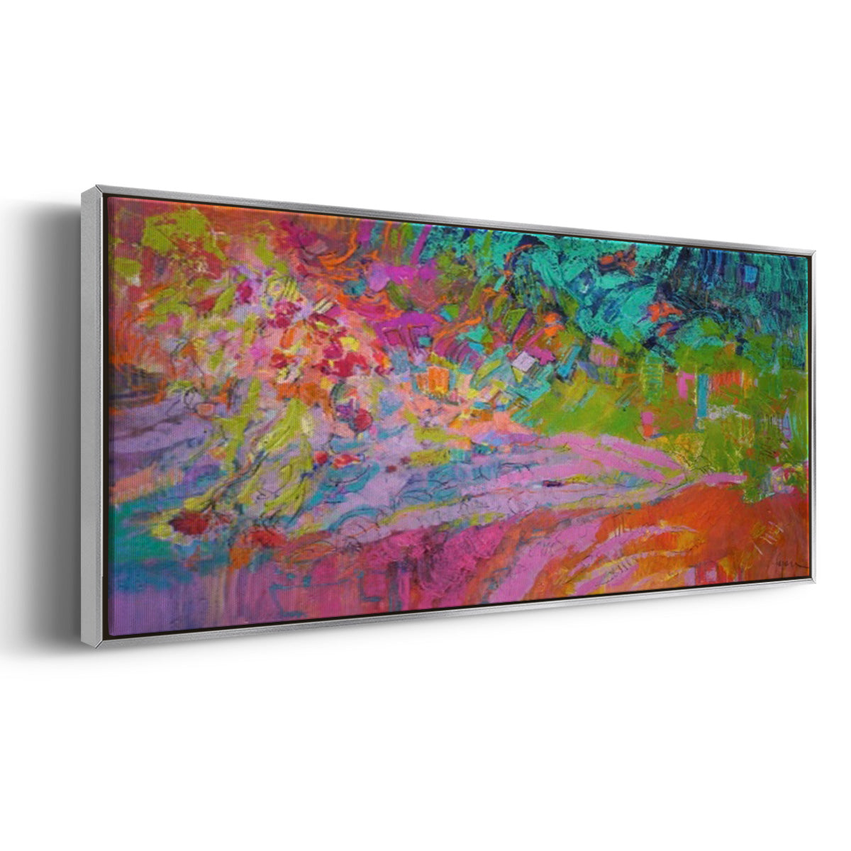 Passion Diva - Floater Framed Canvas Print