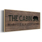 Bear Feet - Floater Framed Canvas Print