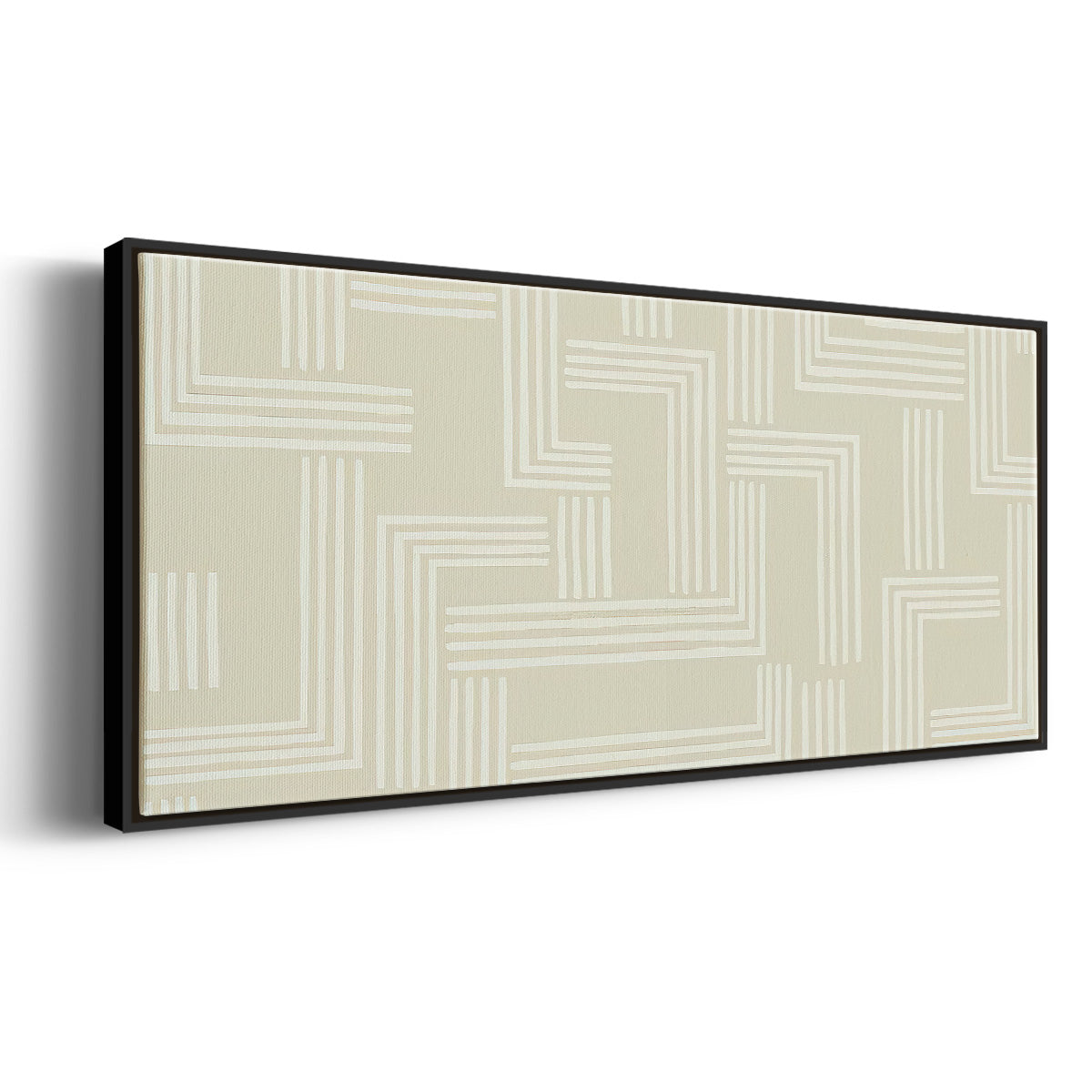 Roll Crossing III - Floater Framed Canvas Print