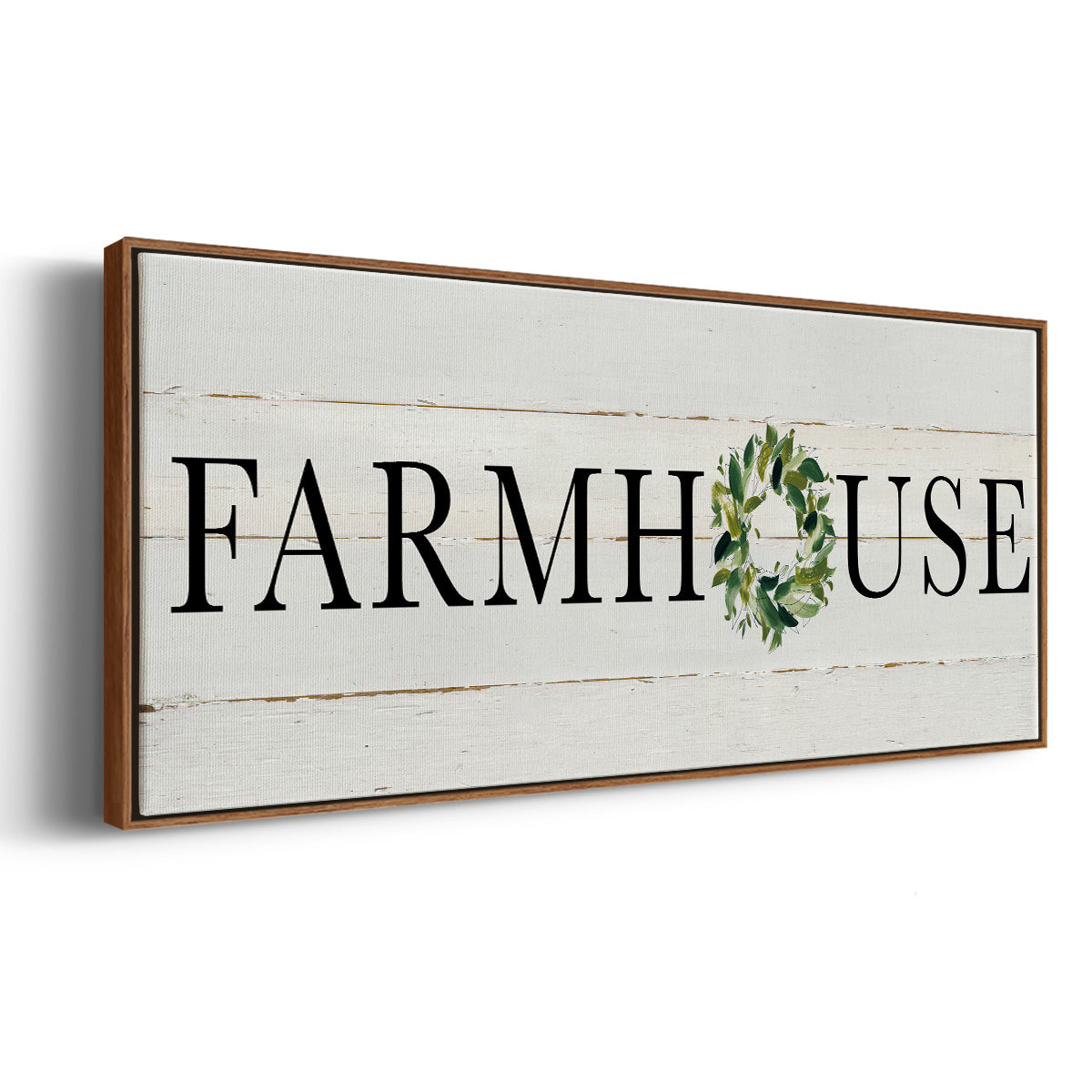 Farmhouse - Floater Framed Canvas Print