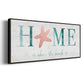 Home Beach - Floater Framed Canvas Print