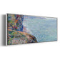 The Sea Seen from the Cliffs of Fecamp, 1881 - Floater Framed Canvas Print