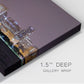 Late Night City Chicago - Canvas Art Print