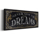 Dreams - Floater Framed Canvas Print