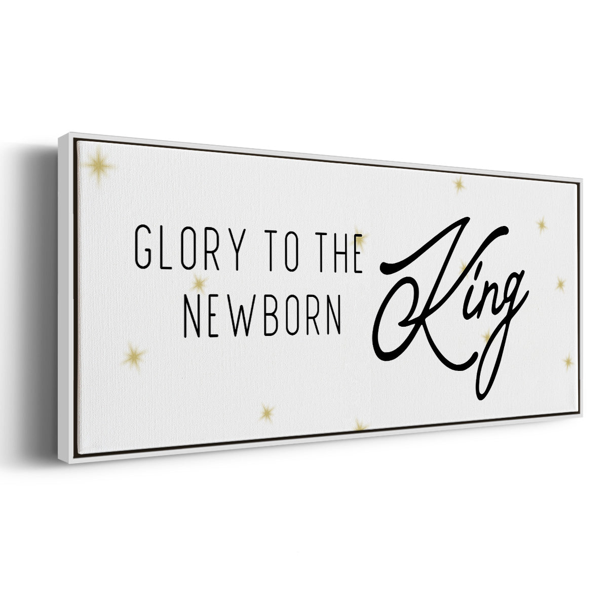Glory - Floater Framed Canvas Print
