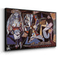 Women of Algiers (Version O), 1955 - Floater Framed Canvas Print