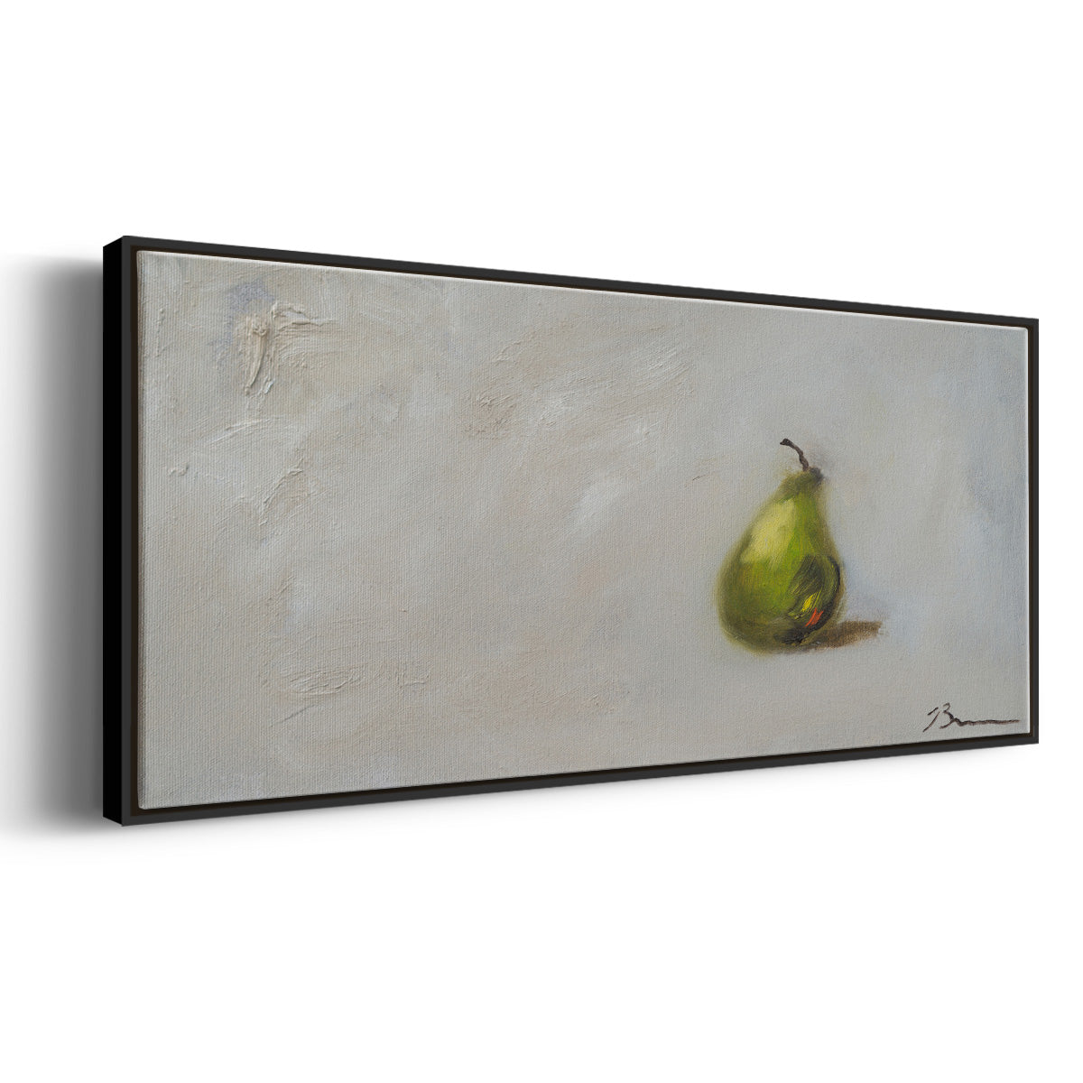 Prickless Pear - Floater Framed Canvas Print