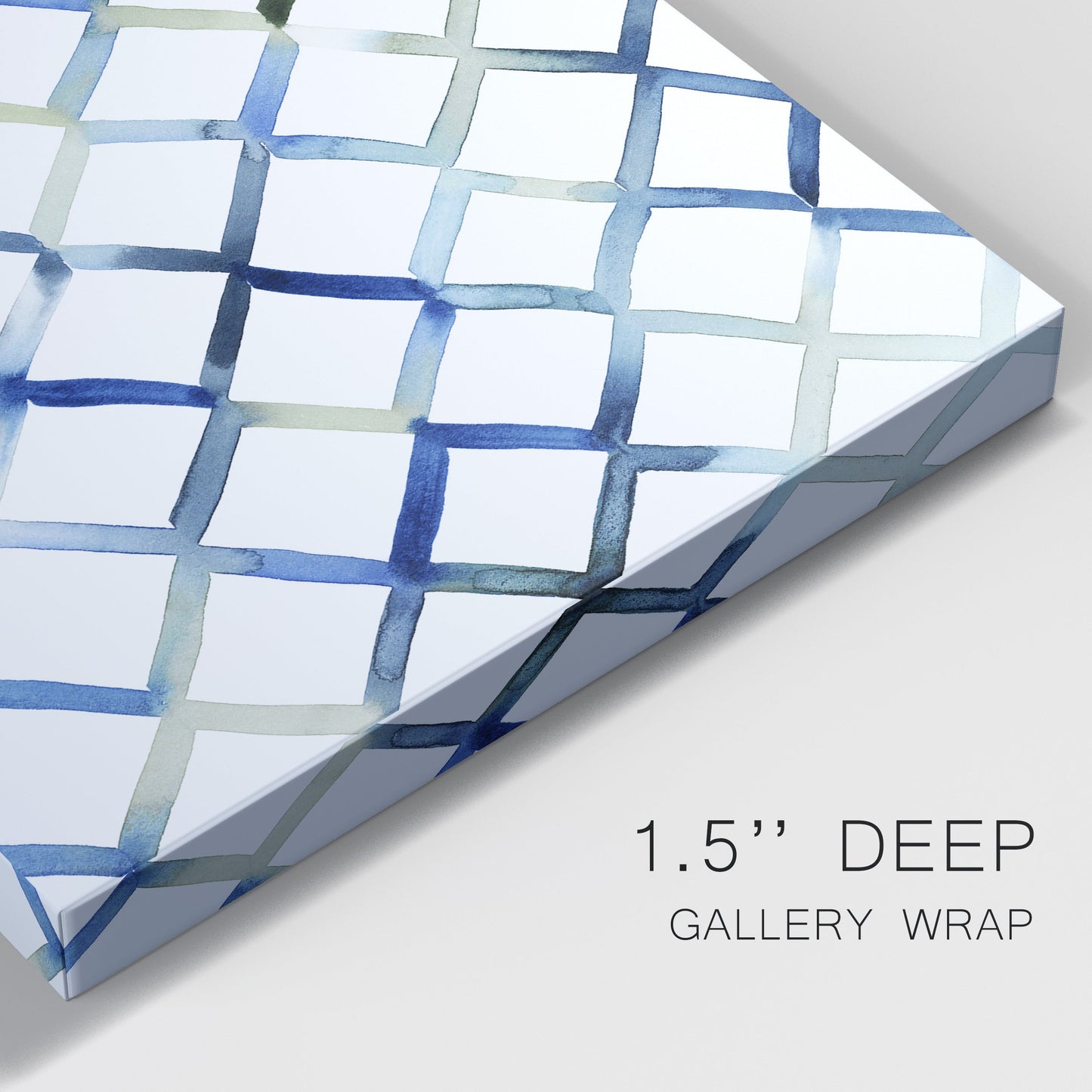 Sea Lattice I Premium Gallery Wrapped Canvas - Ready to Hang