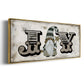 Winter Wonderland Friend Joy - Floater Framed Canvas Print