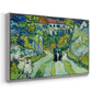 Stairway at Auvers, 1890 - Floater Framed Canvas Print