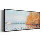 The Seine at Argentuil, 1874 - Floater Framed Canvas Print