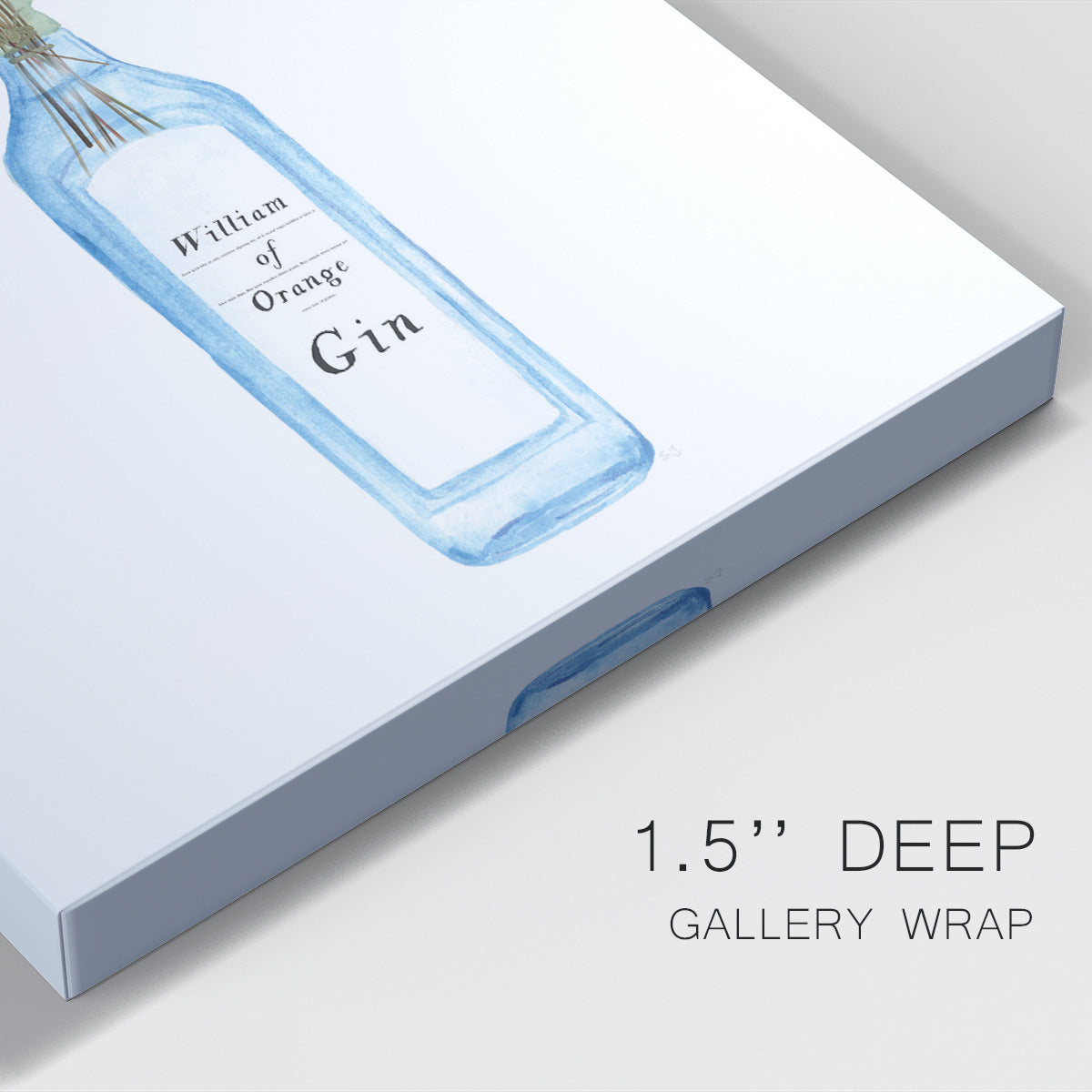 William of Orange Gin - Canvas Art Print