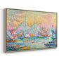 The Golden Horn, Constantinople, 1907 - Floater Framed Canvas Print