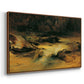 Wildbach (Wild Stream) - Floater Framed Canvas Print