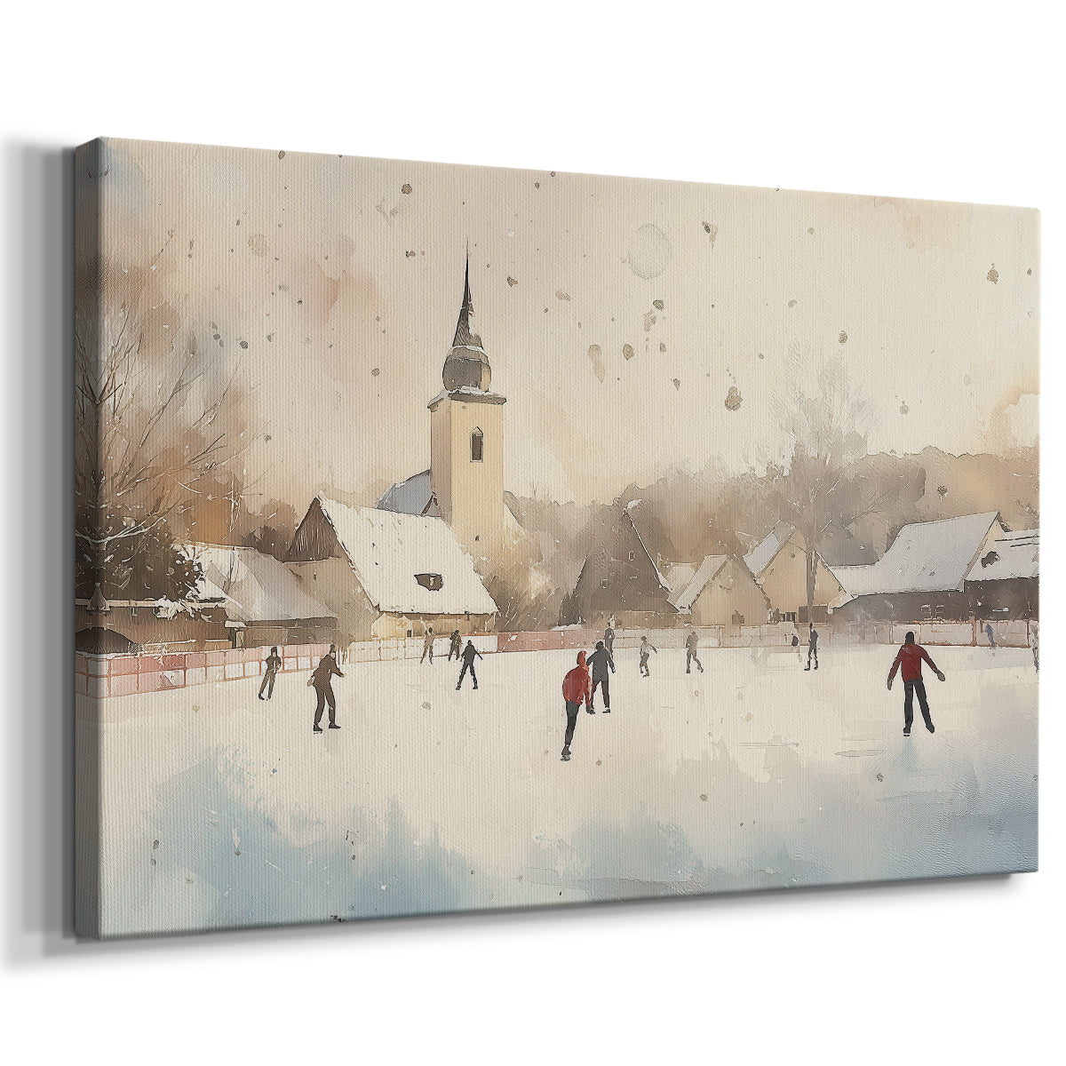 Eve of Golden Yule - Canvas Art Print