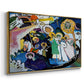 All Saints Day I, 1911 - Floater Framed Canvas Print