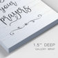 Say Your Prayers Premium Gallery Wrapped Canvas - Ready to Hang - Set of 2 - 8 x 12 Each