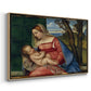 Madonna and Child, c. 1508 - Floater Framed Canvas Print