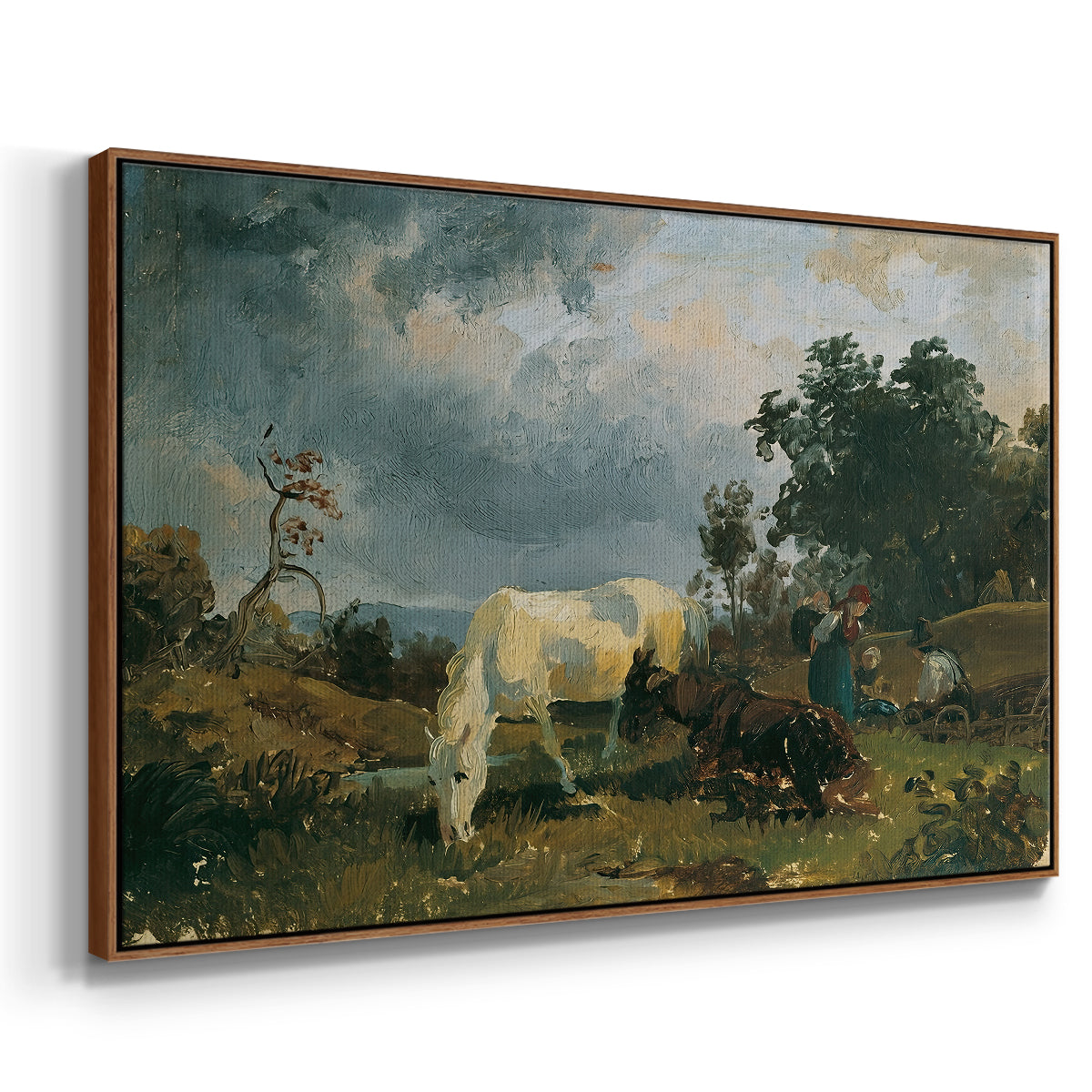 A Mold on the Heath, c. 1830 - Floater Framed Canvas Print