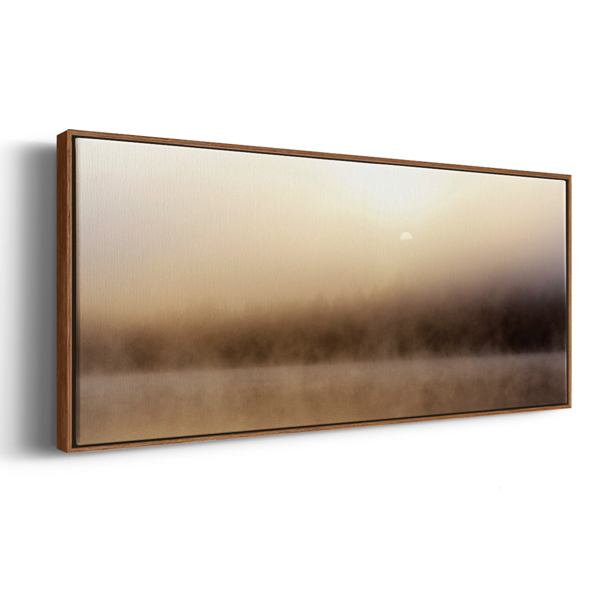 Break of Dawn - Floater Framed Canvas Print