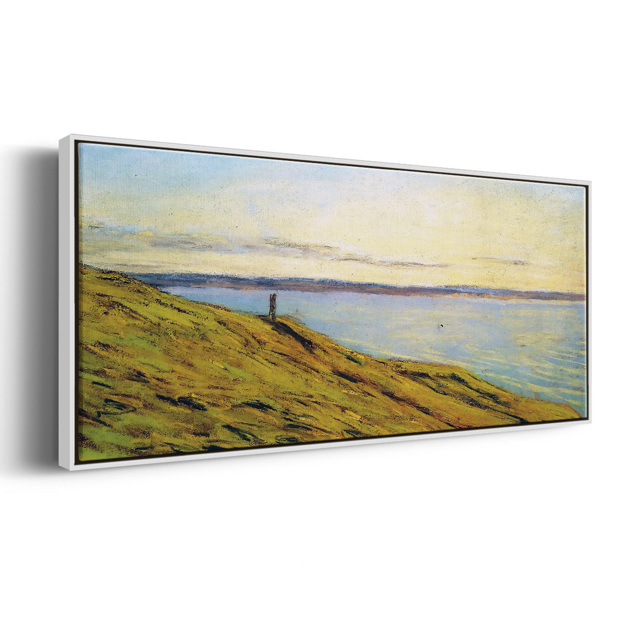 Sainte-Adresse, View Across the Estuary - Floater Framed Canvas Print