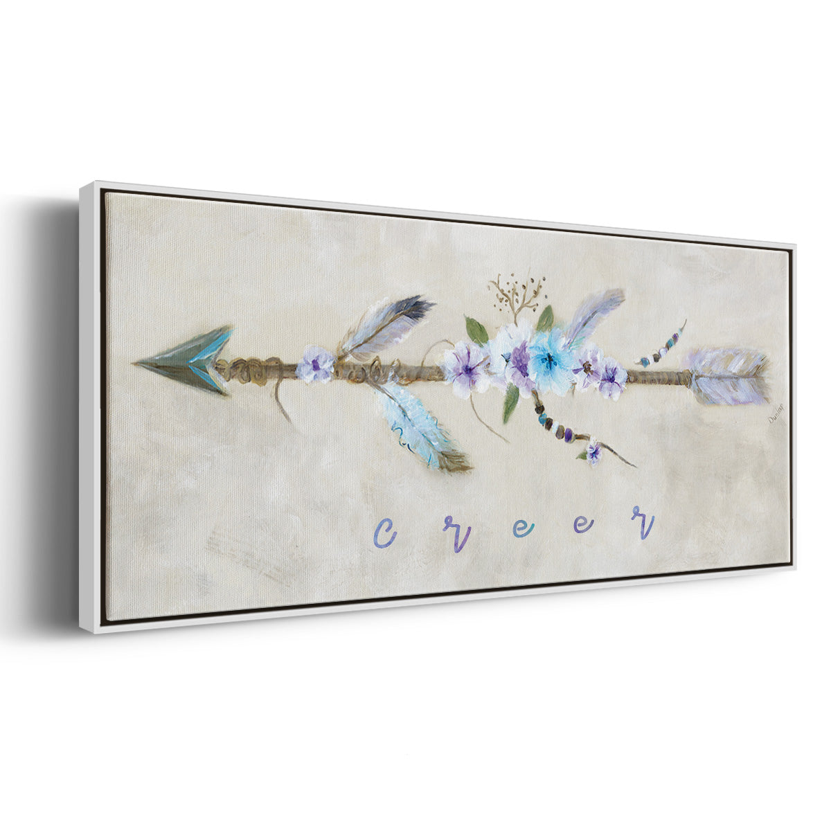 Creer - Floater Framed Canvas Print