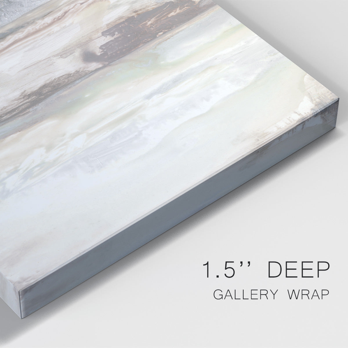 Neautral September Sky Premium Gallery Wrapped Canvas - Ready to Hang