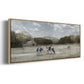 Country Satisfaction - Floater Framed Canvas Print