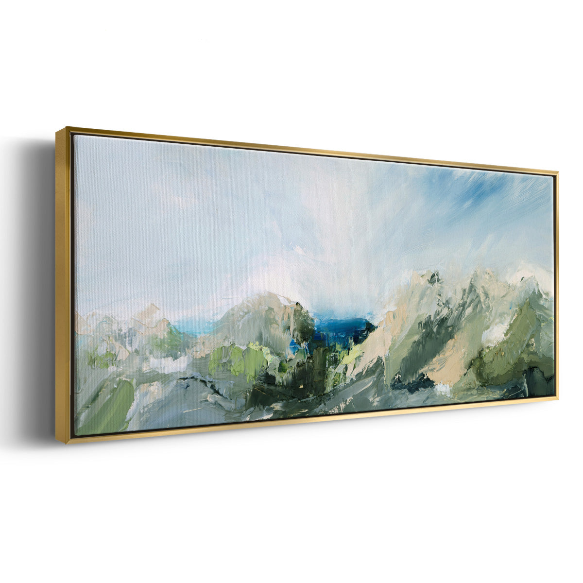 Nature's Peace II - Floater Framed Canvas Print