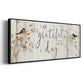Grateful for this Day - Floater Framed Canvas Print