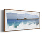 Virginia Beach Pier - Floater Framed Canvas Print