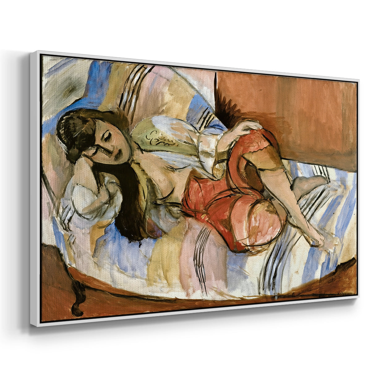 Odalisque, 1923 - Floater Framed Canvas Print
