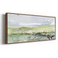 Pastel Inlet II - Floater Framed Canvas Print