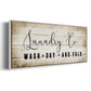 Laundry Co. - Floater Framed Canvas Print