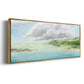 Clear Lagoon I - Floater Framed Canvas Print