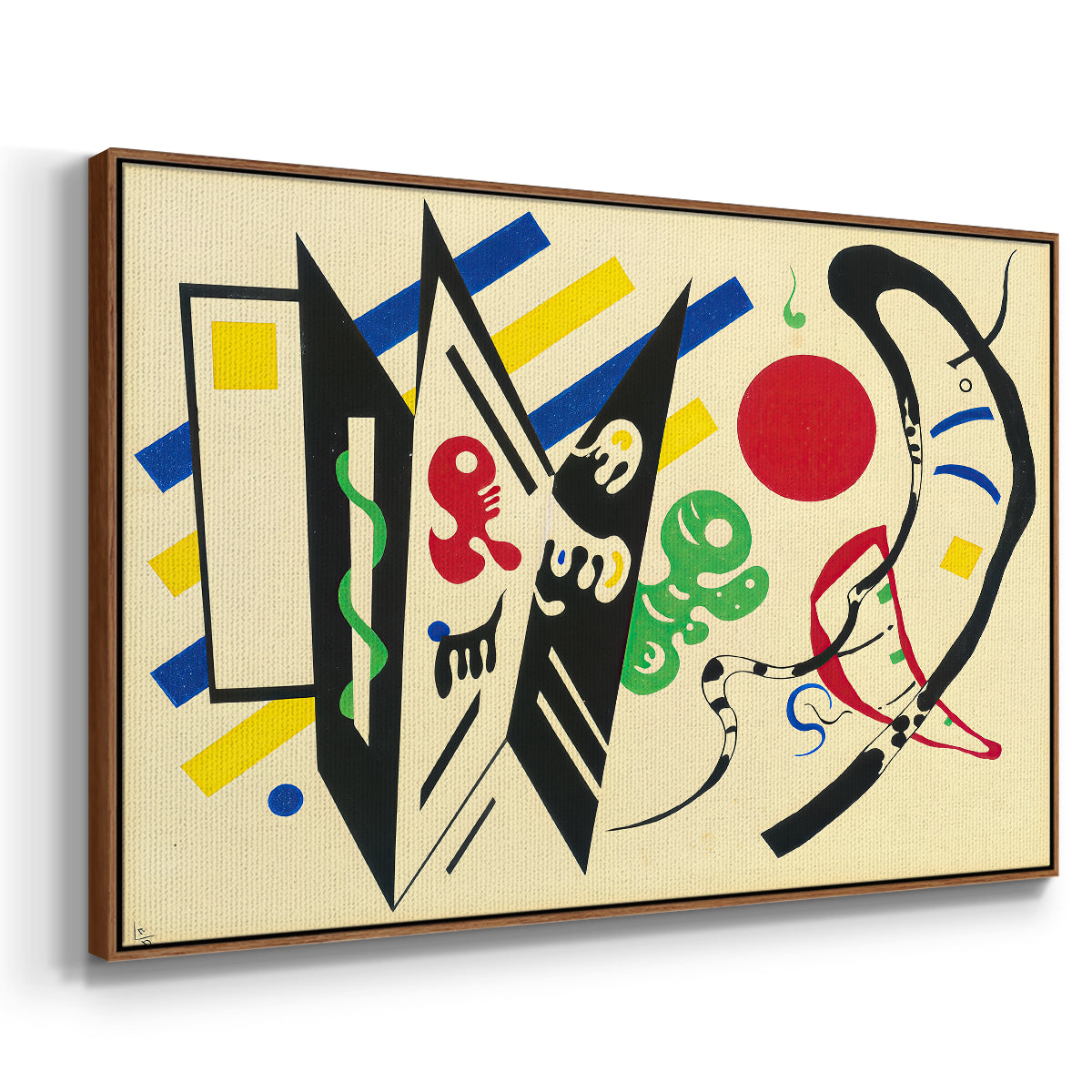 Reciprocity (Réciproque), 1935 - Floater Framed Canvas Print
