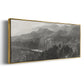 The Smoky Mountains - Floater Framed Canvas Print